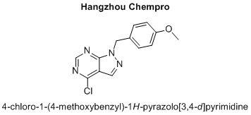 4-chloro-1-(4-methoxybenzyl)-1H-pyrazolo[3,4-d]pyrimidine