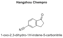 1-oxo-2,3-dihydro-1H-indene-5-carbonitrile