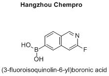 (3-fluoroisoquinolin-6-yl)boronic acid