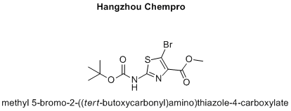 methyl 5-bromo-2-((tert-butoxycarbonyl)amino)thiazole-4-carboxylate