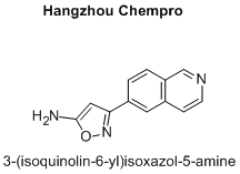 3-(isoquinolin-6-yl)isoxazol-5-amine