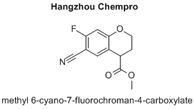 methyl 6-cyano-7-fluorochroman-4-carboxylate