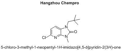 5-chloro-3-methyl-1-neopentyl-1H-imidazo[4,5-b]pyridin-2(3H)-one