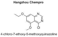 4-chloro-7-ethoxy-5-methoxyquinazolineInChI InChI=1S/C11H11ClN2O2/c1-3-16-7-4-8-10(9(5-7)15-2)11(12)14-6-13-8/h4-6H,3H2,1-2H3