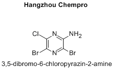 3,5-dibromo-6-chloropyrazin-2-amine