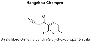 3-(2-chloro-6-methylpyridin-3-yl)-3-oxopropanenitrile