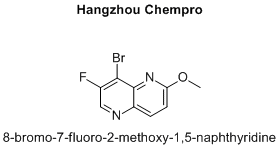 8-bromo-7-fluoro-2-methoxy-1,5-naphthyridine