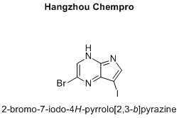 2-bromo-7-iodo-4H-pyrrolo[2,3-b]pyrazine