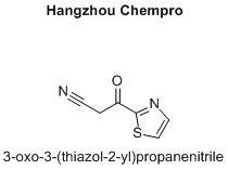 3-oxo-3-(thiazol-2-yl)propanenitrile