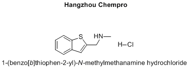 1-(benzo[b]thiophen-2-yl)-N-methylmethanamine hydrochloride