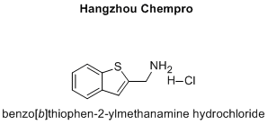 benzo[b]thiophen-2-ylmethanamine hydrochloride