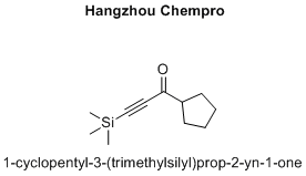 1-cyclopentyl-3-(trimethylsilyl)prop-2-yn-1-one