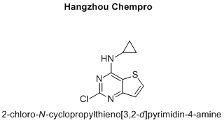 2-chloro-N-cyclopropylthieno[3,2-d]pyrimidin-4-amine