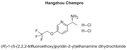 (R)-1-(5-(2,2,2-trifluoroethoxy)pyridin-2-yl)ethanamine dihydrochloride