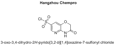 3-oxo-3,4-dihydro-2H-pyrido[3,2-b][1,4]oxazine-7-sulfonyl chloride