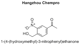 1-(4-(hydroxymethyl)-3-nitrophenyl)ethanone