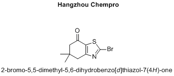 2-bromo-5,5-dimethyl-5,6-dihydrobenzo[d]thiazol-7(4H)-one