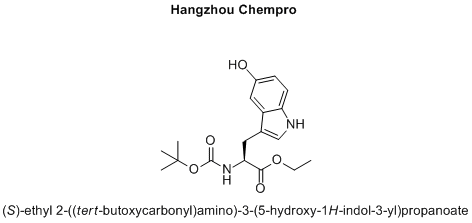 (S)-ethyl 2-((tert-butoxycarbonyl)amino)-3-(5-hydroxy-1H-indol-3-yl)propanoate