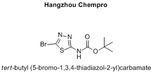 tert-butyl (5-bromo-1,3,4-thiadiazol-2-yl)carbamate