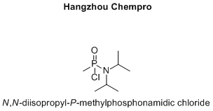 N,N-diisopropyl-P-methylphosphonamidic chloride