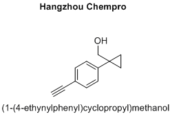 (1-(4-ethynylphenyl)cyclopropyl)methanol