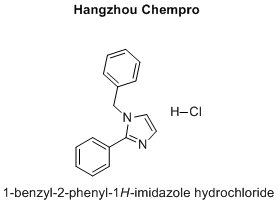 1-benzyl-2-phenyl-1H-imidazole hydrochloride