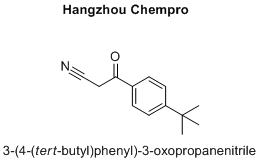 3-(4-(tert-butyl)phenyl)-3-oxopropanenitrile