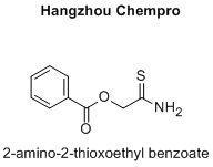 2-amino-2-thioxoethyl benzoate