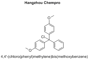 4,4'-(chloro(phenyl)methylene)bis(methoxybenzene)