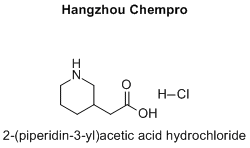 2-(piperidin-3-yl)acetic acid hydrochloride