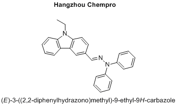 (E)-3-((2,2-diphenylhydrazono)methyl)-9-ethyl-9H-carbazole