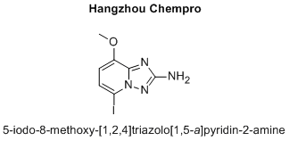 5-iodo-8-methoxy-[1,2,4]triazolo[1,5-a]pyridin-2-amine