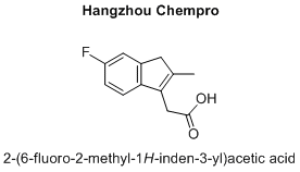 2-(6-fluoro-2-methyl-1H-inden-3-yl)acetic acid