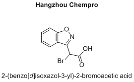 2-(benzo[d]isoxazol-3-yl)-2-bromoacetic acid