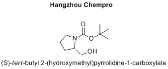 (S)-tert-butyl 2-(hydroxymethyl)pyrrolidine-1-carboxylate