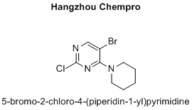 5-bromo-2-chloro-4-(piperidin-1-yl)pyrimidine