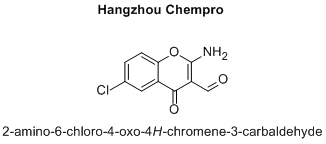 2-amino-6-chloro-4-oxo-4H-chromene-3-carbaldehyde