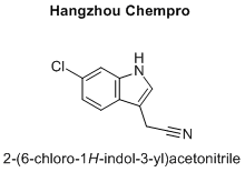 2-(6-chloro-1H-indol-3-yl)acetonitrile