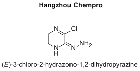 (E)-3-chloro-2-hydrazono-1,2-dihydropyrazine