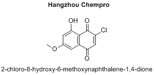 2-chloro-8-hydroxy-6-methoxynaphthalene-1,4-dione