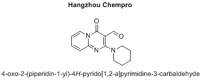 4-oxo-2-(piperidin-1-yl)-4H-pyrido[1,2-a]pyrimidine-3-carbaldehyde