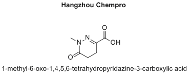 1-methyl-6-oxo-1,4,5,6-tetrahydropyridazine-3-carboxylic acid