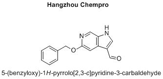 5-(benzyloxy)-1H-pyrrolo[2,3-c]pyridine-3-carbaldehyde