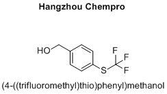 (4-((trifluoromethyl)thio)phenyl)methanol