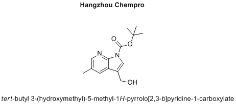 tert-butyl 3-(hydroxymethyl)-5-methyl-1H-pyrrolo[2,3-b]pyridine-1-carboxylate