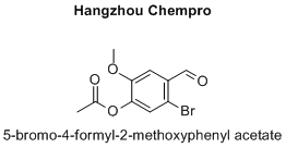 5-bromo-4-formyl-2-methoxyphenyl acetate