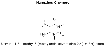 6-amino-1,3-dimethyl-5-(methylamino)pyrimidine-2,4(1H,3H)-dione