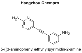 5-((3-aminophenyl)ethynyl)pyrimidin-2-amine