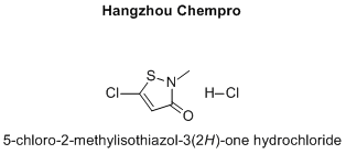 5-chloro-2-methylisothiazol-3(2H)-one hydrochloride