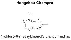 4-chloro-6-methylthieno[3,2-d]pyrimidine